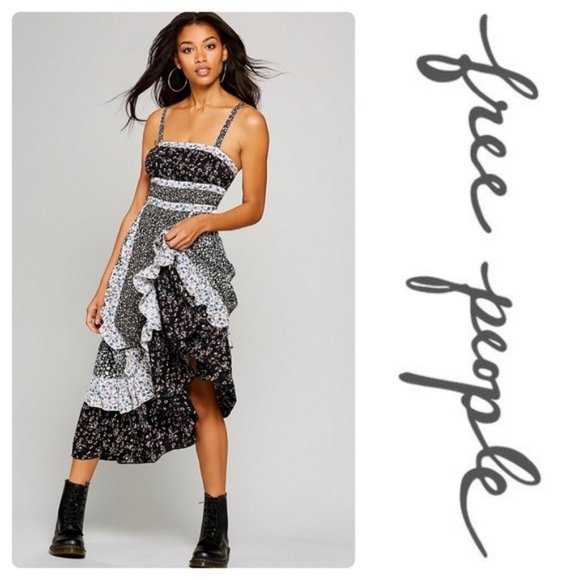 Free People Yesica Maxi Dress 0 - Picture 1 of 5